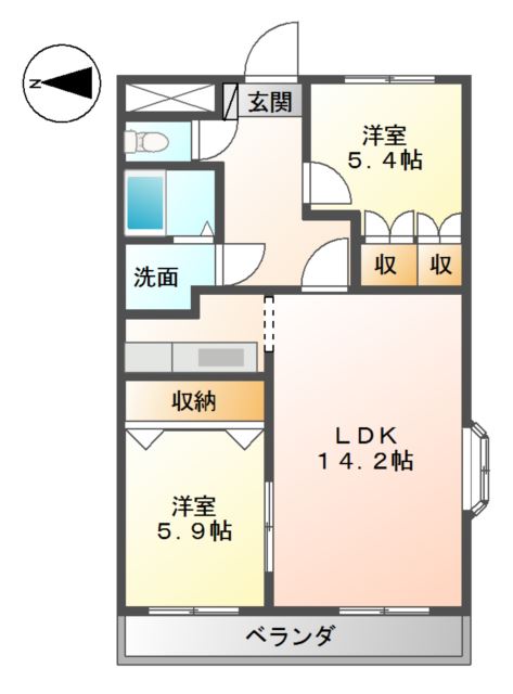 ソレジオ湘南 間取り