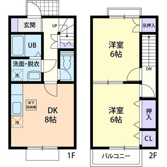 プラムヒル　Ａ 間取り