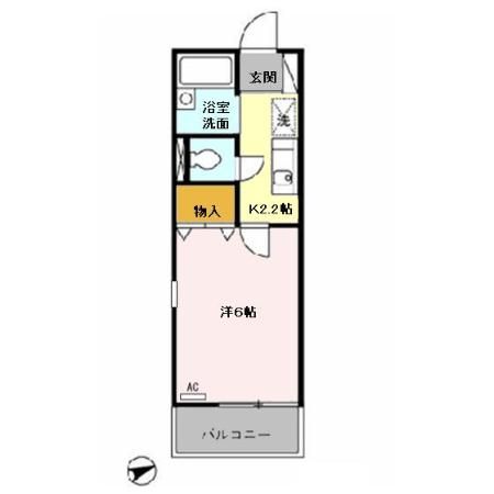 配郷　Ａ 間取り