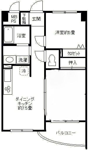 エヌエフ東戸塚 間取り
