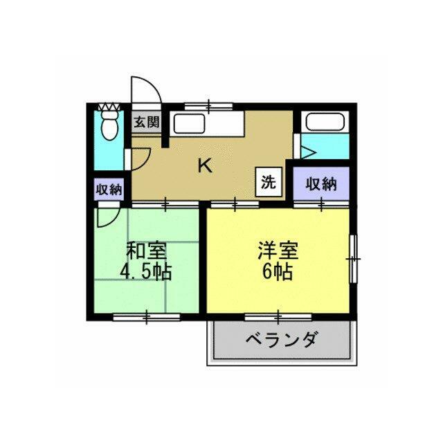 グレース新原 間取り