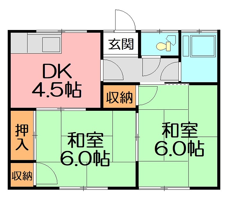 第二浜見荘 間取り