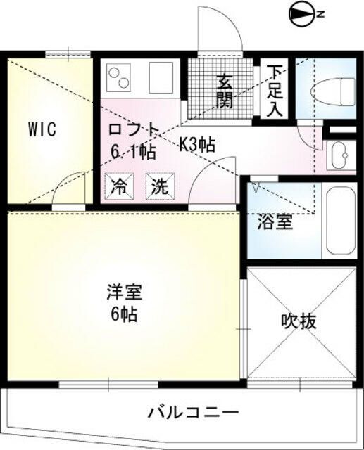 コンフォート湘南辻堂Ⅱ 間取り