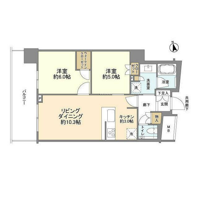 ブランズタワー大船 間取り