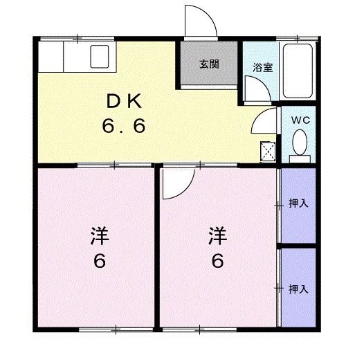 島﨑アパート 間取り