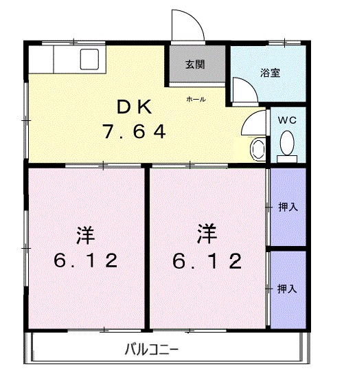 島﨑アパート 間取り
