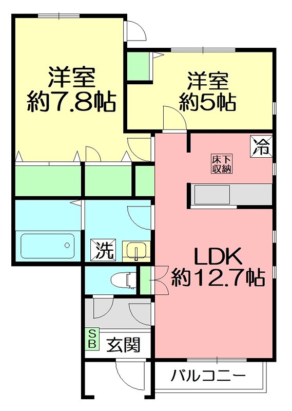 ベルオージュ湘南 間取り