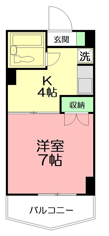 厚木メゾンドパンセ 間取り