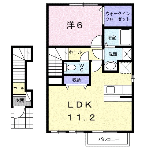 リバーサイドⅡの物件画像2