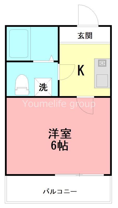 フェリオナカツの物件画像1