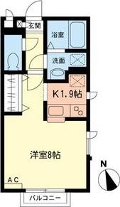 RupiahⅡ 間取り