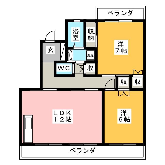 アルカディア 間取り