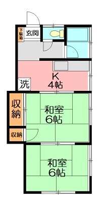 二見アパートの物件画像2