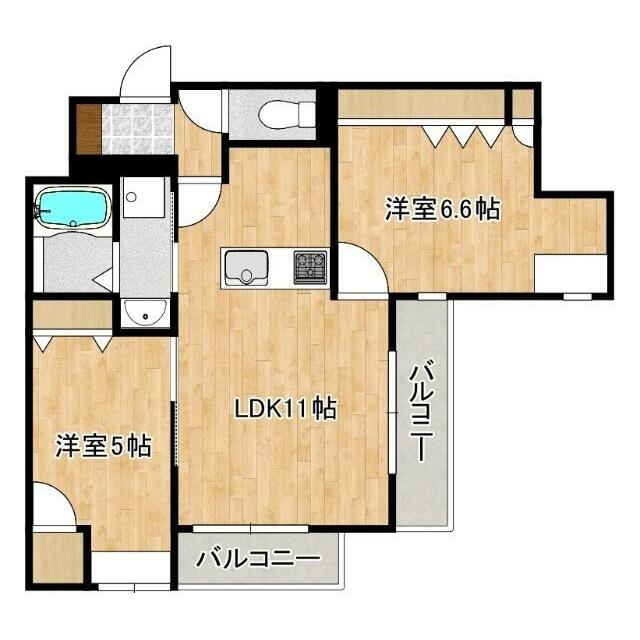 ＰＯＲＴＡＬＥ横濱港南台 間取り