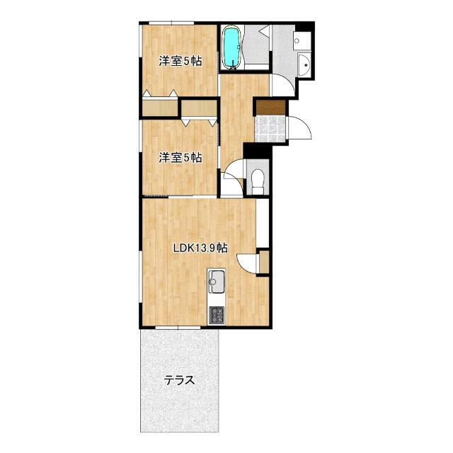 ＰＯＲＴＡＬＥ横濱港南台 間取り