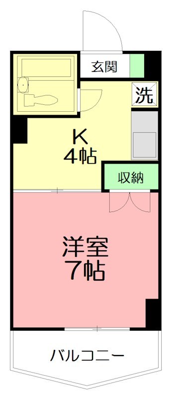 厚木メゾンドパンセ 間取り