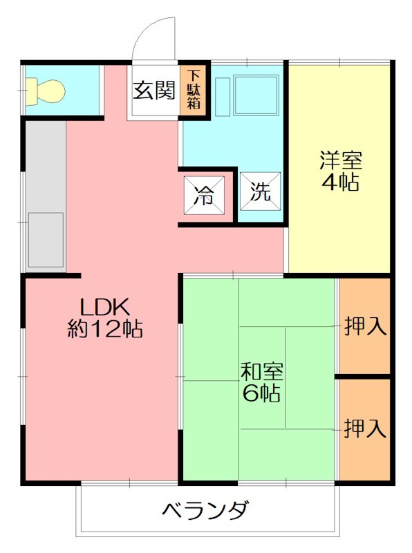 第一翠明荘の物件画像2
