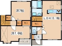 神奈川県横浜市栄区野七里１丁目 間取り