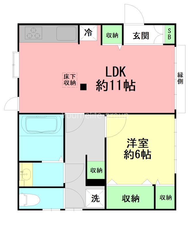 茅ヶ崎市下町屋 間取り