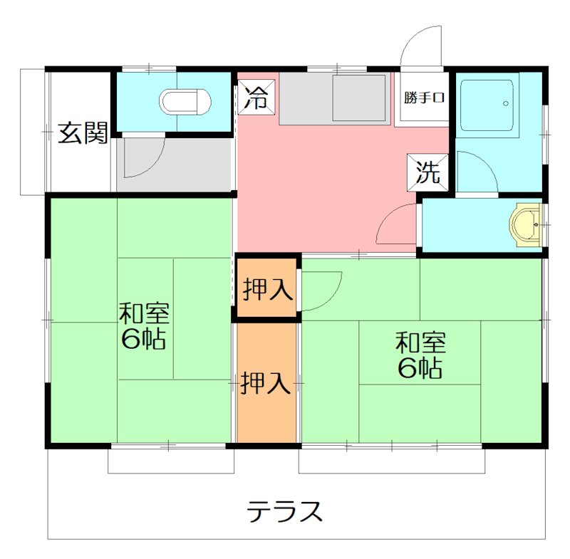 加藤貸家 間取り