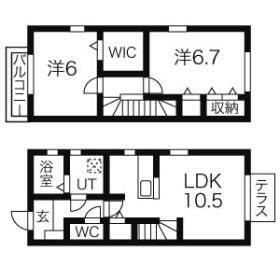 フォレストリータウン西小路 間取り