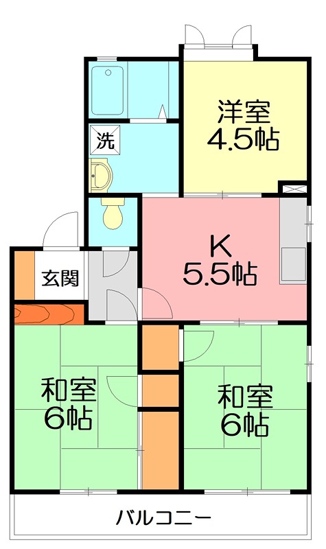 神奈川県茅ヶ崎市松林３丁目 間取り