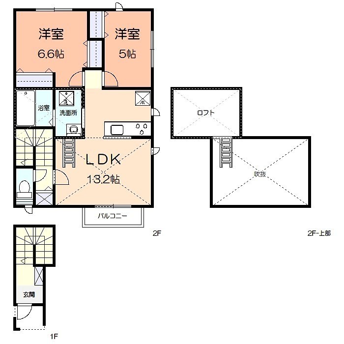 ノワパインA 間取り