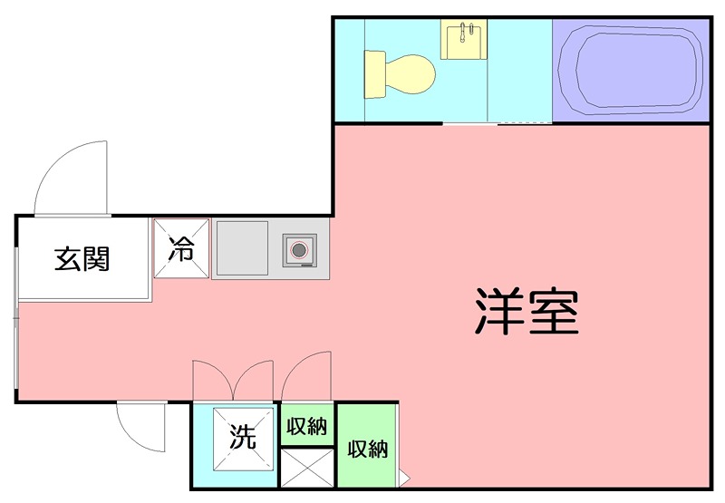 ＥＡＳＴ　ＲＩＳＥ　由比ガ浜　Ｂの物件画像2
