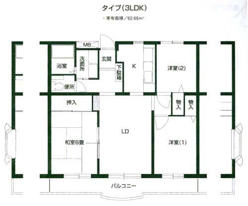 ハンプトンコートの物件画像2