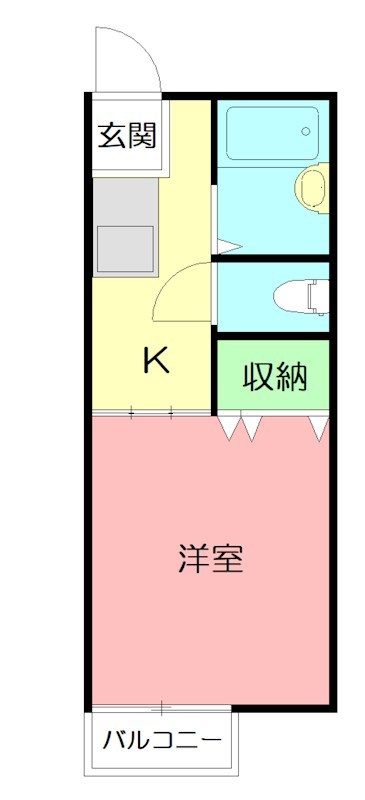 コーポPB 間取り