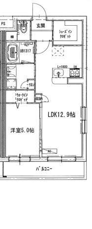 リリーコート本厚木 間取り