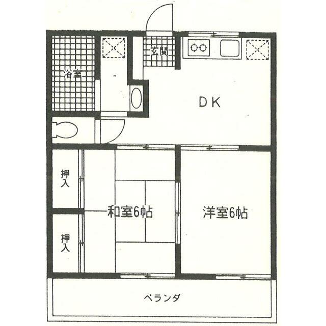 ヴァンヴェール藤江Ⅱ 間取り