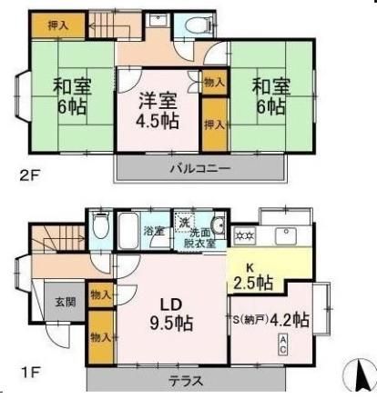俣野町戸建て 間取り
