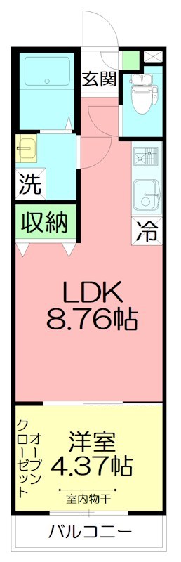 moksha Chigasaki baseの物件画像2