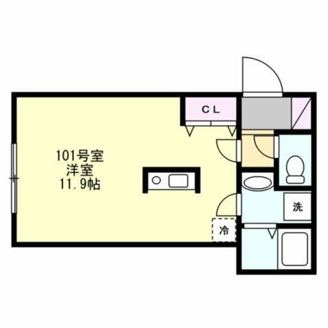 ベイルーム上町屋Ａ棟の物件画像2