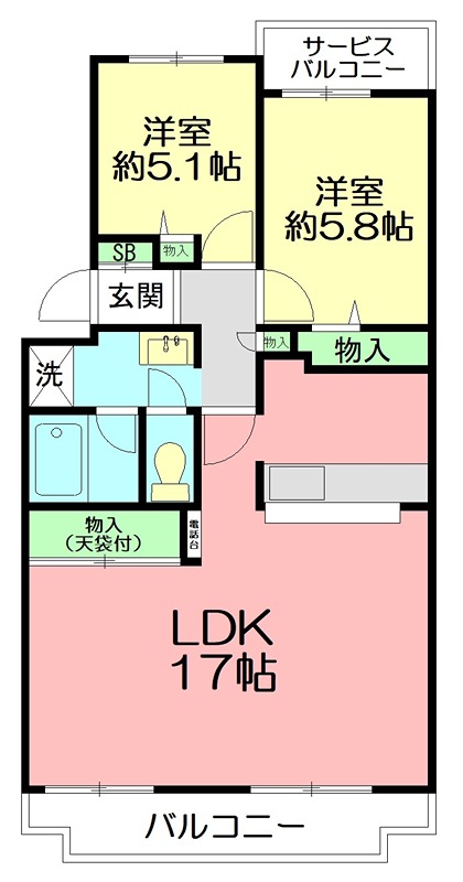 ヒルズ南戸塚4号棟の写真2