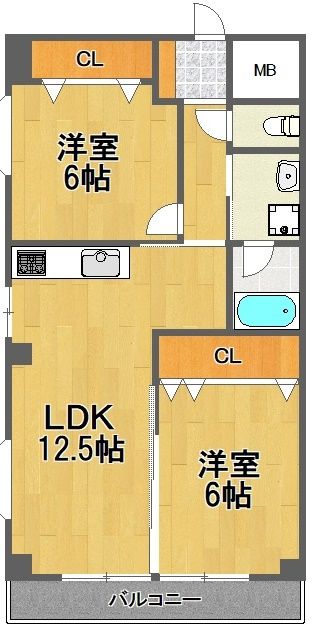 サンハイツ明石の物件画像2
