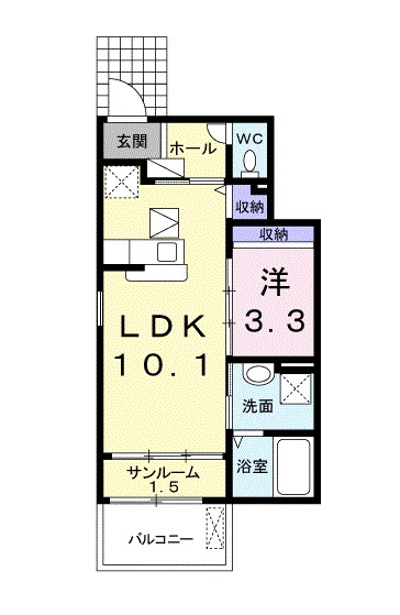 ブリーズ　メゾンの物件画像2
