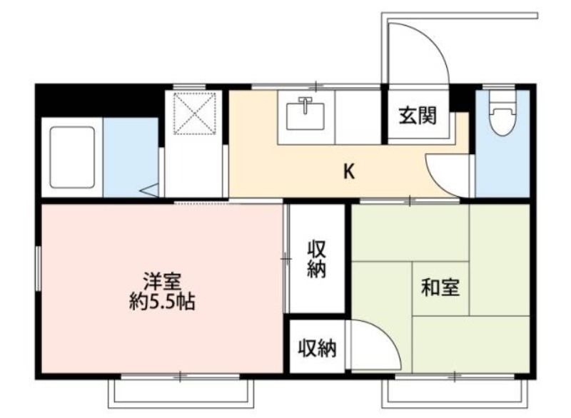 ハイツミヨシ 間取り
