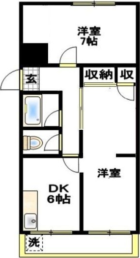 コーポ徳延1号棟の写真2
