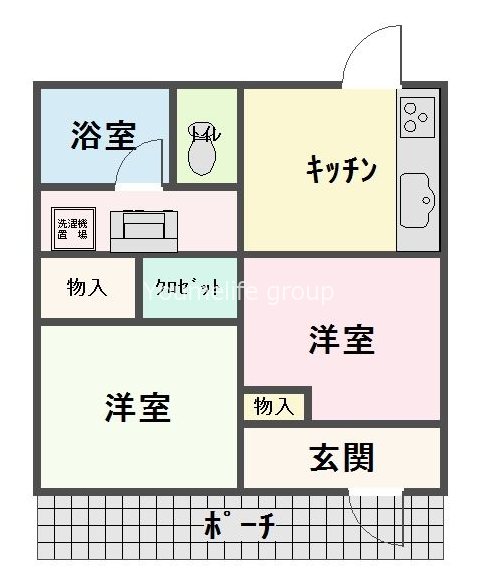 春日荘2-1の写真2