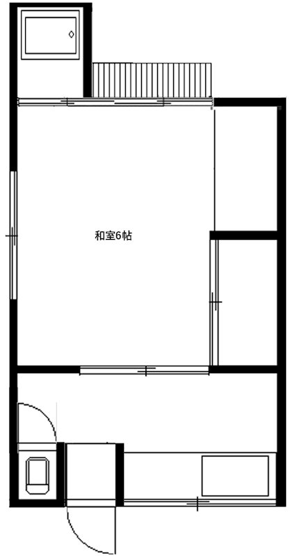 井上貸家の物件画像2