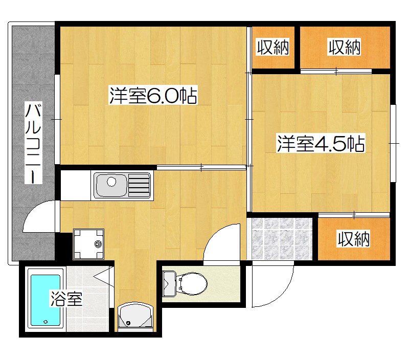 ヴィラナリー中辺路 間取り図