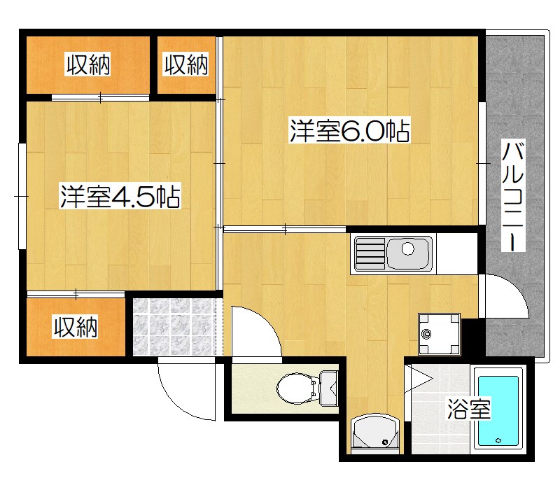 ヴィラナリー中辺路 間取り図