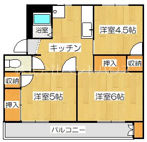 ヴィラナリー高鍋 間取り図