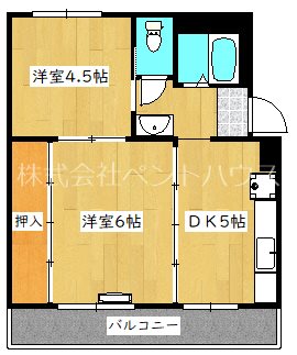 ヴィラナリー三原 間取り図