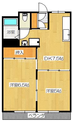 ヴィラナリー南栄 間取り図