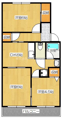 ヴィラナリー袋井 間取り図