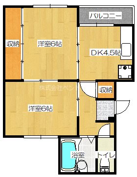 ヴィラナリー門司 間取り図