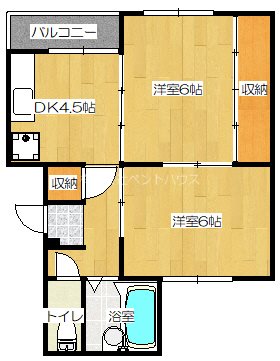 ヴィラナリー門司 間取り図